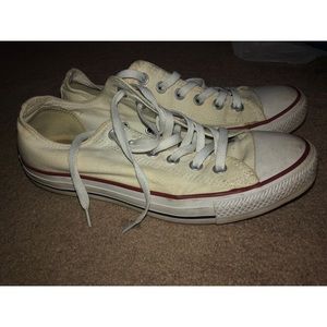 White Low Top Converse